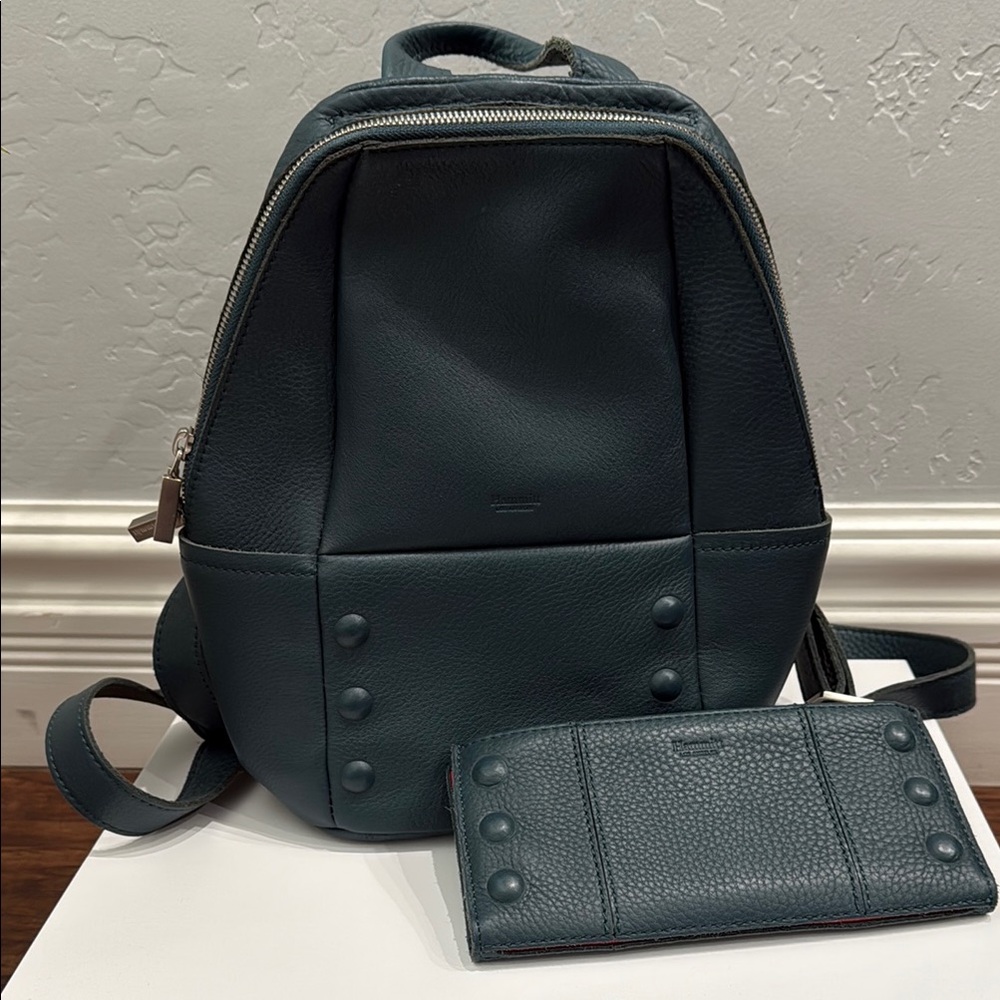 Hammitt Green Backpack with Sleek Design and Premium Quality